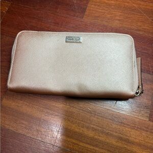 Kate Spade Metallic Gold Wallet